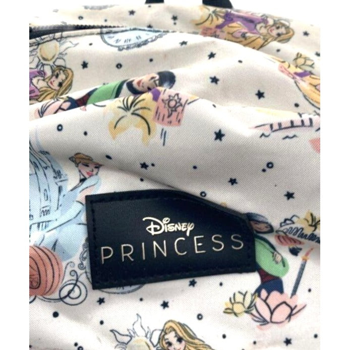 Disney Princess All-Over Print 16" Backpack White By Bioworld