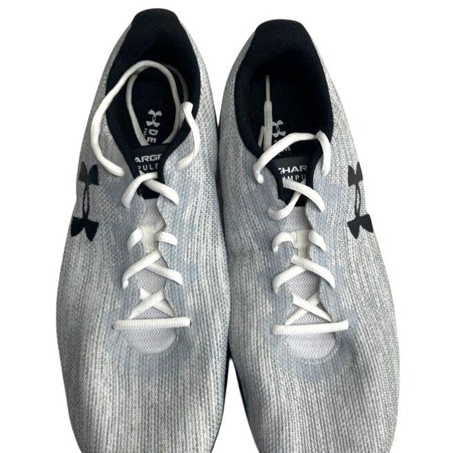 Under Armour Mens Charged Impulse Grey Running Shoes Size 13 Lightweight