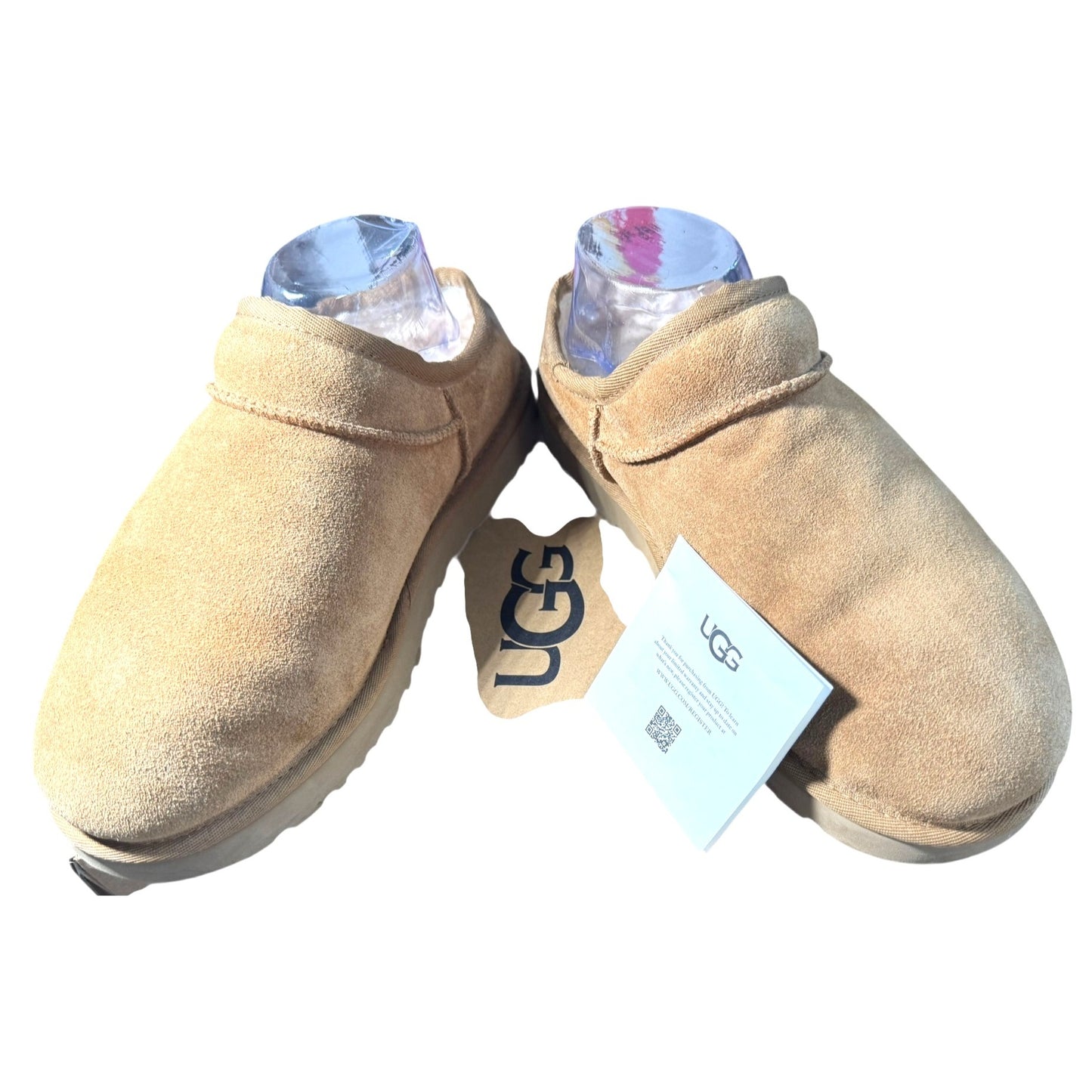 UGG Women's Tasman Slippers In Chestnut Suede Size 7-8
