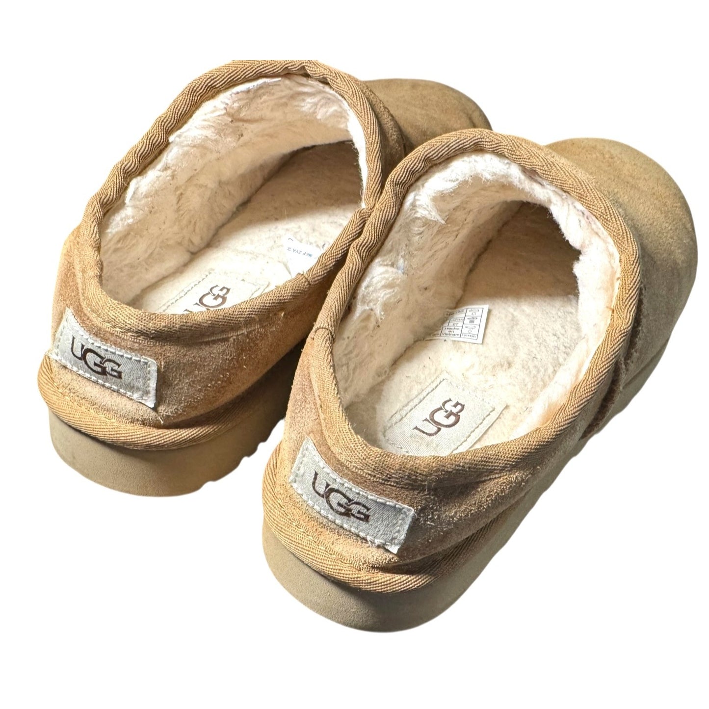UGG Women's Tasman Slippers In Chestnut Suede Size 7-8