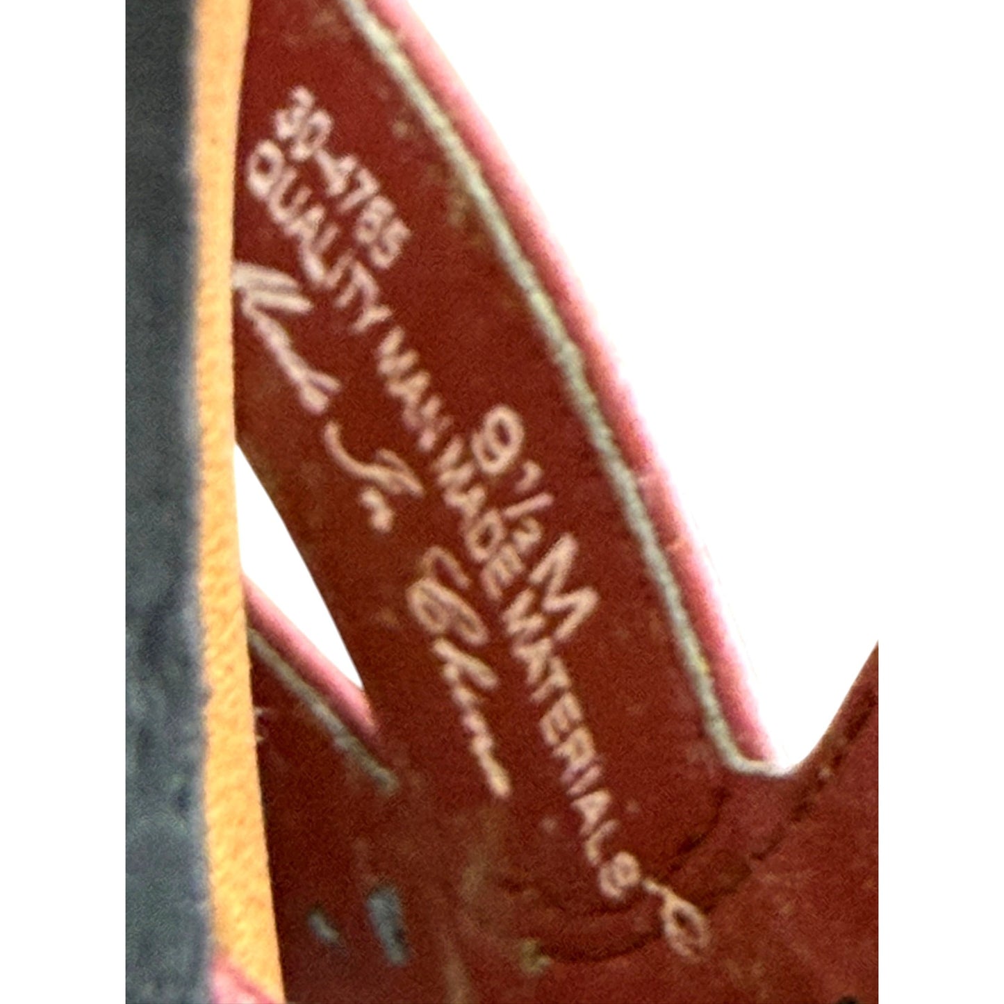 Easy Street Women's Red Sandals 9.5M