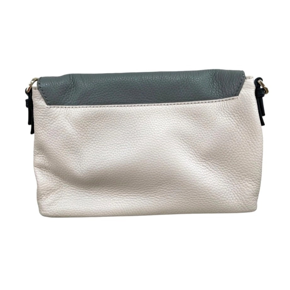Kate Spade New York Pebbled Leather Two-Tone Crossbody Bag With Gold Hardware