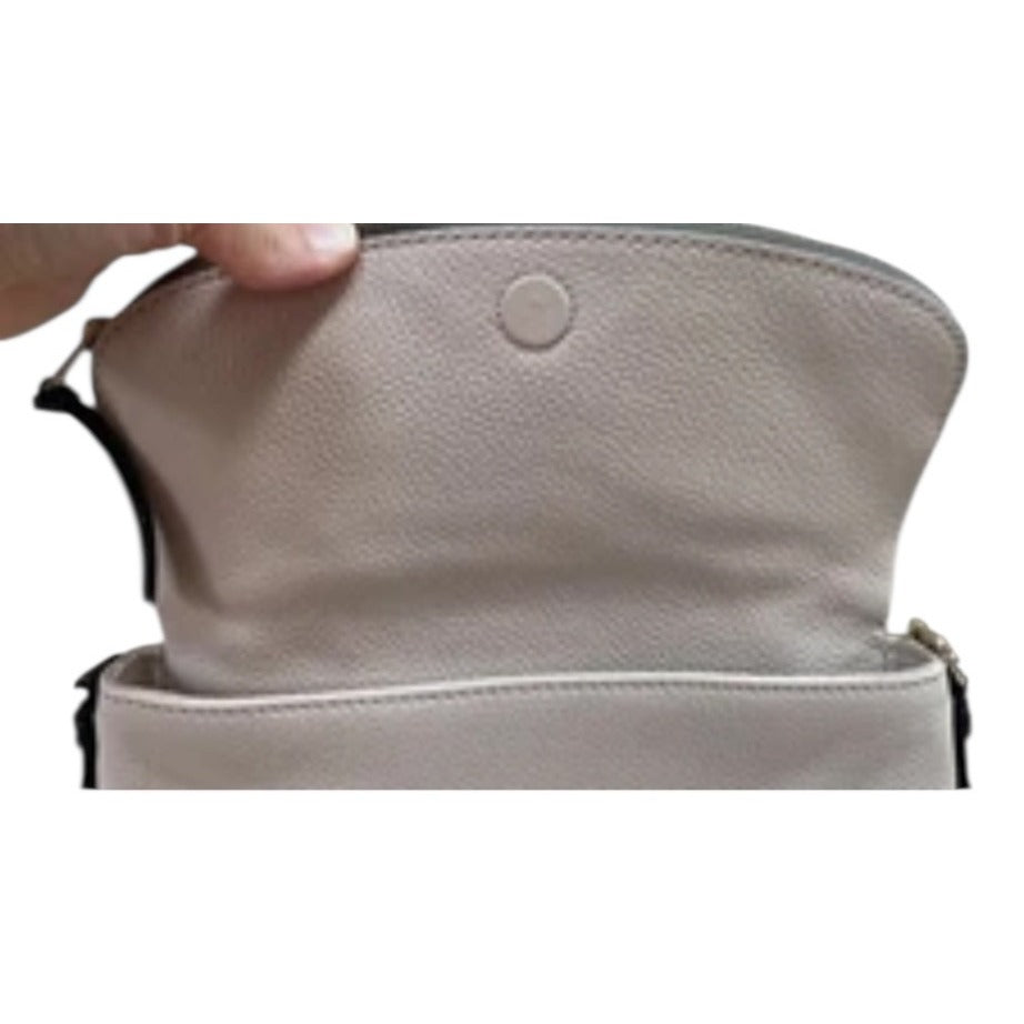 Kate Spade New York Pebbled Leather Two-Tone Crossbody Bag With Gold Hardware