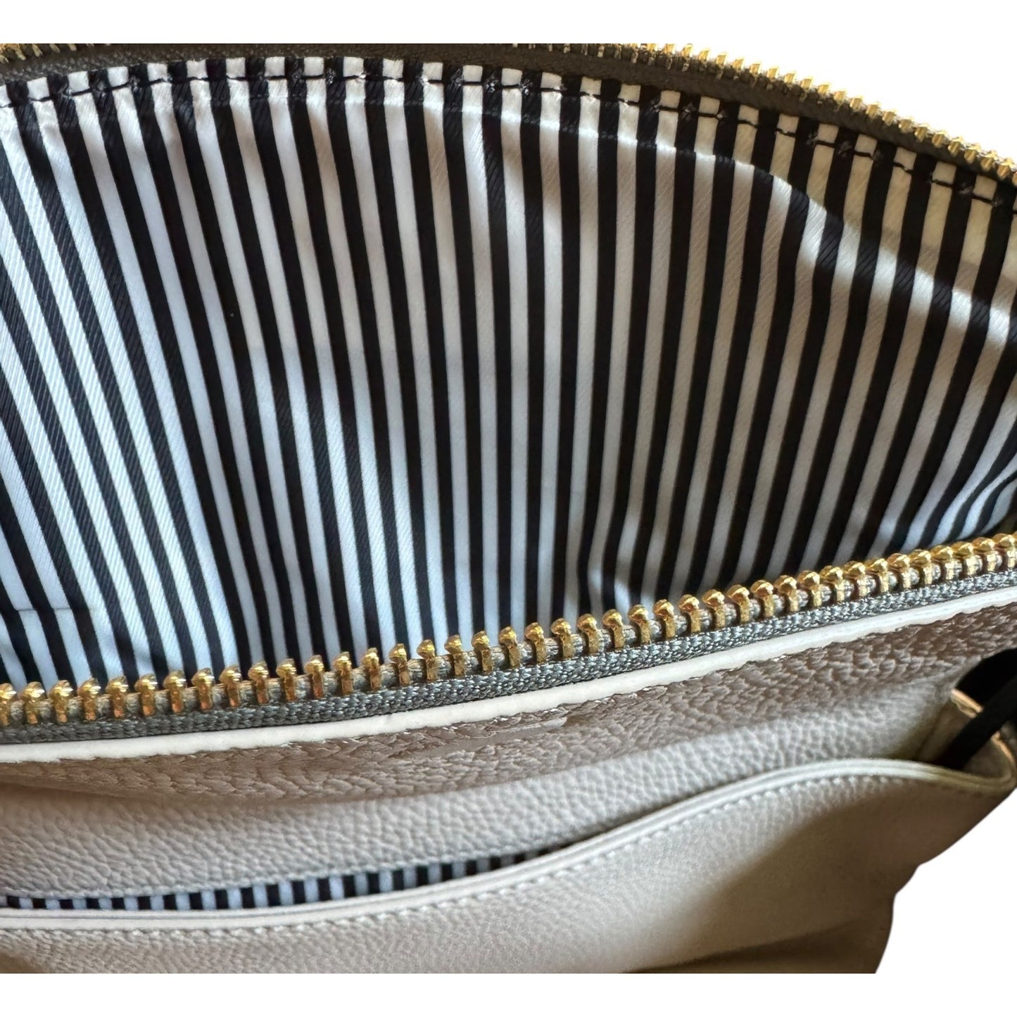 Kate Spade New York Pebbled Leather Two-Tone Crossbody Bag With Gold Hardware