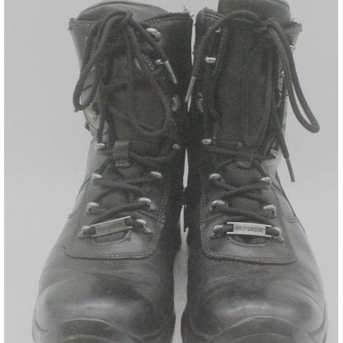 Women's Harley Davidson Black Leather Moto Boots Size 9.5