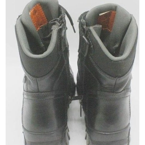 Women's Harley Davidson Black Leather Moto Boots Size 9.5