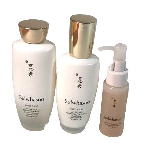 Sulwhasoo First Care Essential Revitalizing Korean Beauty Activating Kit With Herbal Ingredients