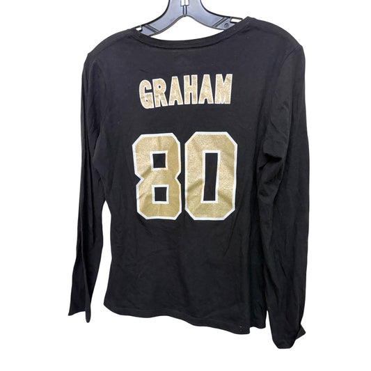 New Orleans Saints Jimmy Graham #80 Long-Sleeve Shirt Fan Apparel Small