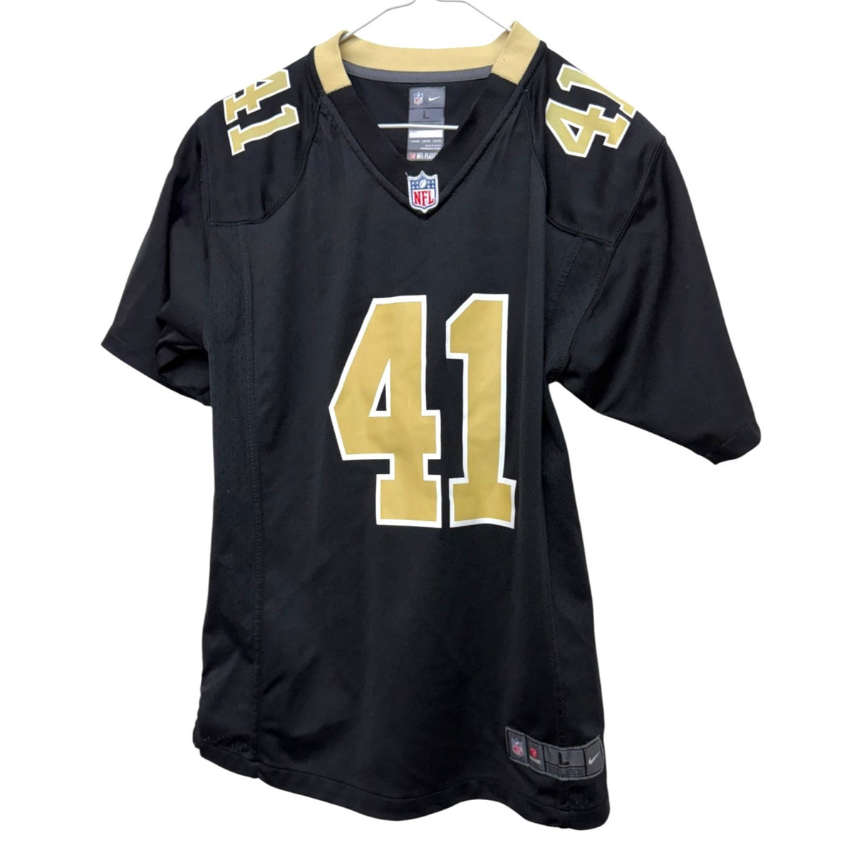 Nike NFL New Orleans Saints On Field Jersey Alvin Kamara  #41 Youth Size Large