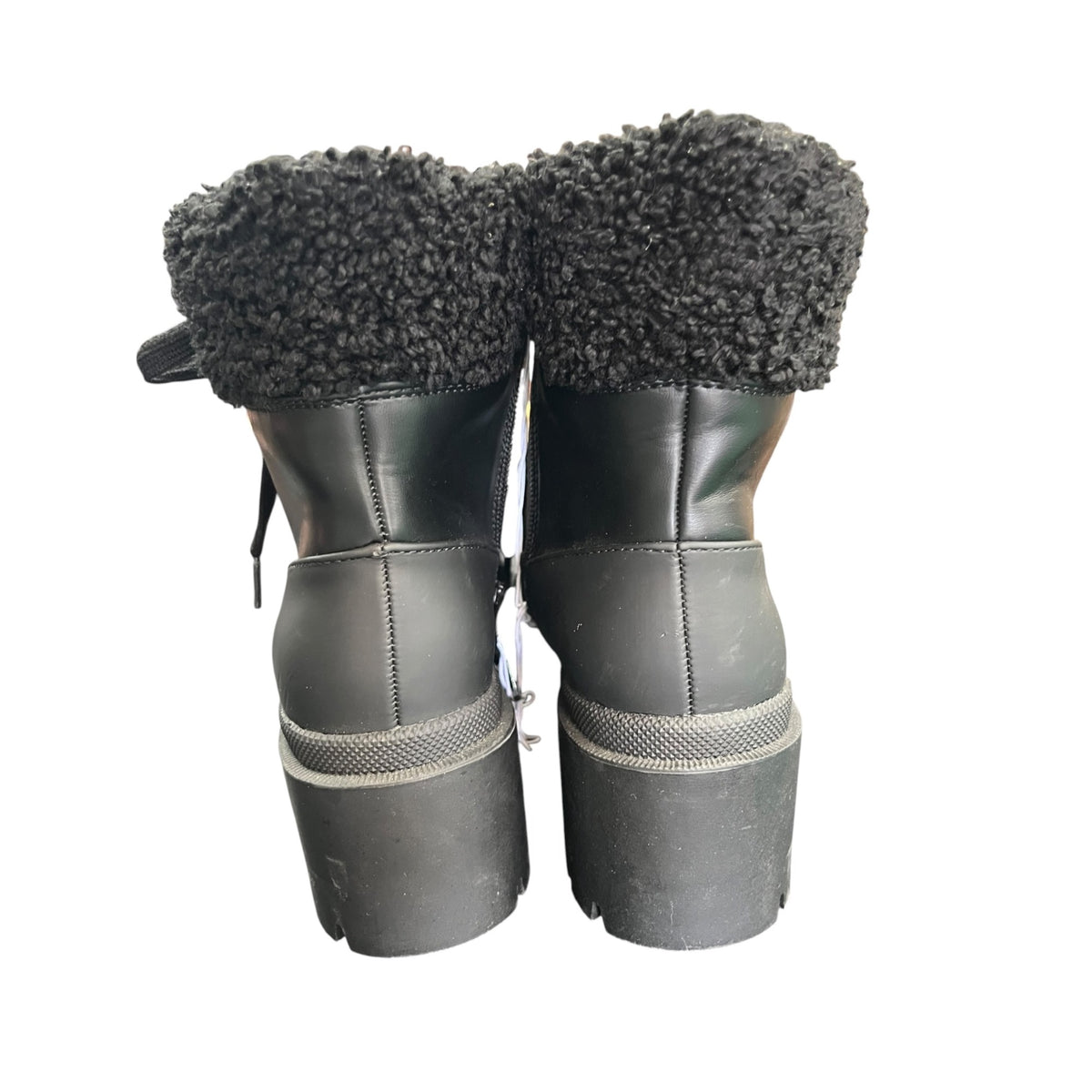 Universal Thread Black Platform Winter Boots Size 7