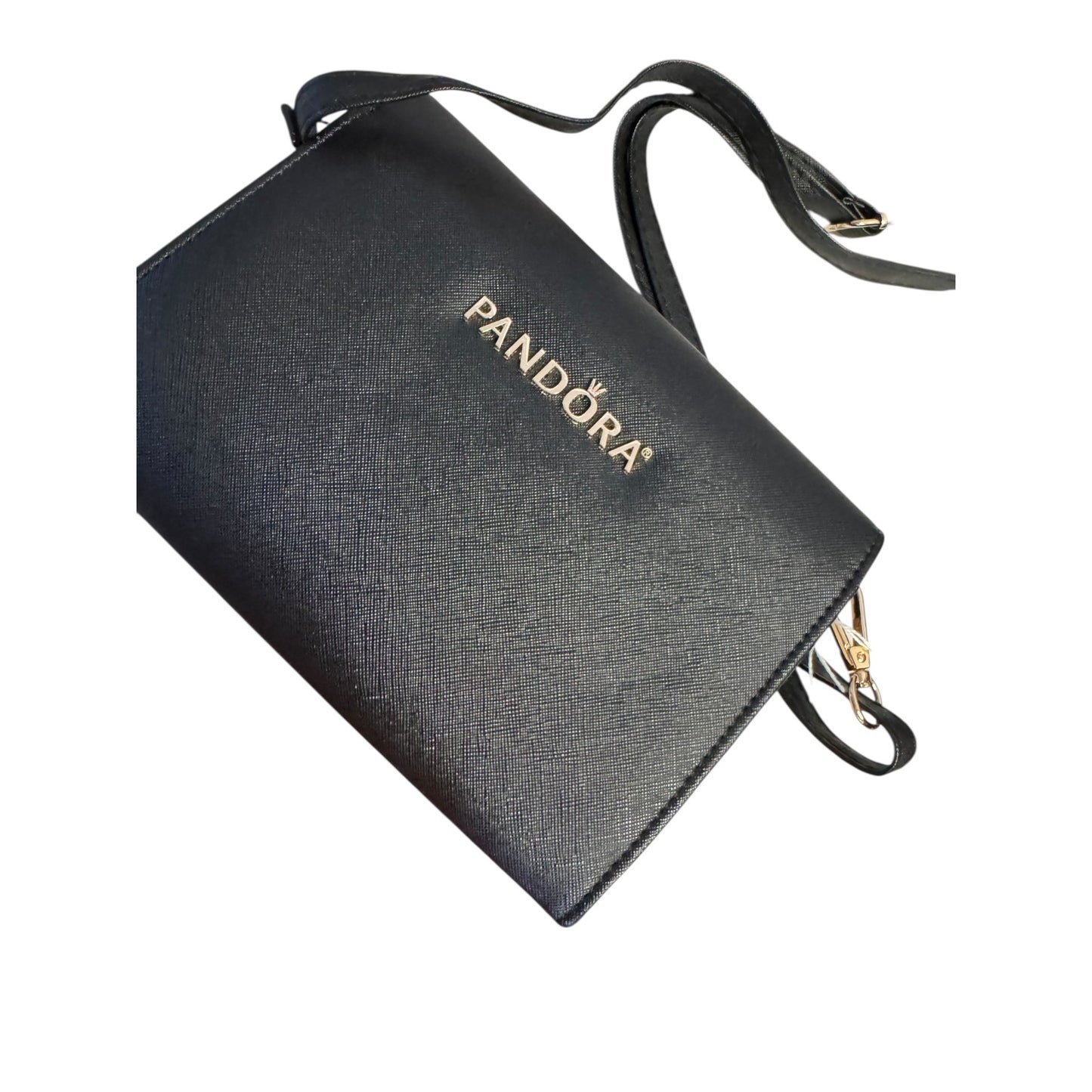 Pandora Black Convertible Crossbody, Wristlet, or Clutch Purse New
