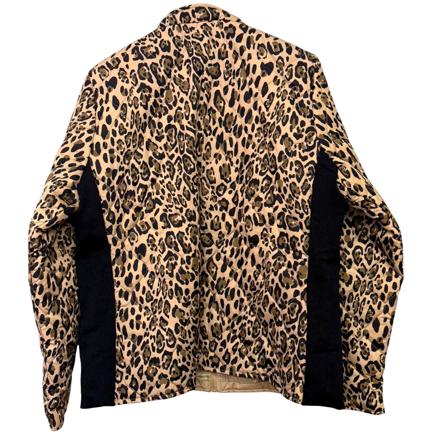 Kim Rodgers XL Leopard Puffer Jacket NWT MSRP $70