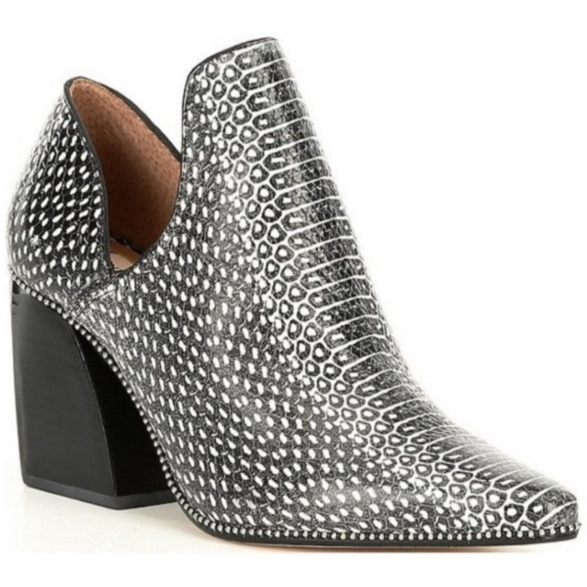 Antonio Melani Snake Leather Bootie Women's SZ 8.5