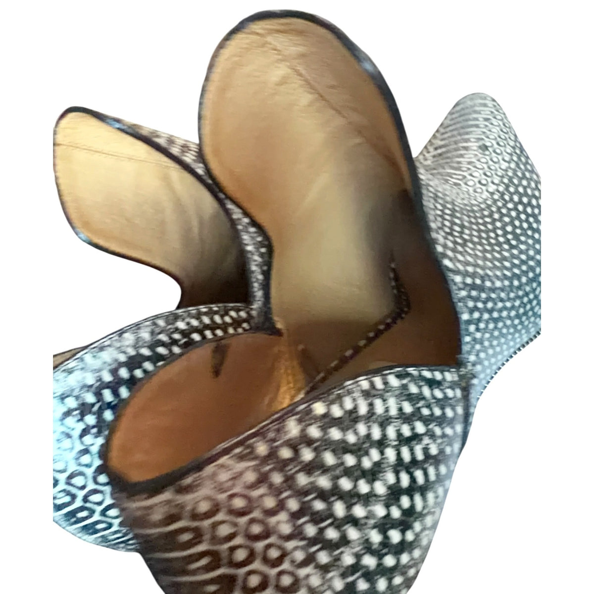 Antonio Melani Snake Leather Bootie Women's SZ 8.5