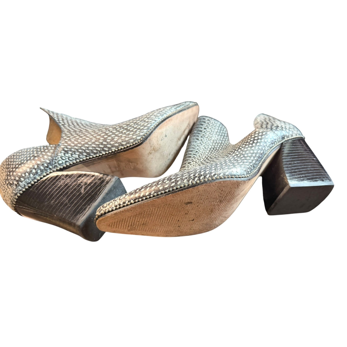 Antonio Melani Snake Leather Bootie Women's SZ 8.5
