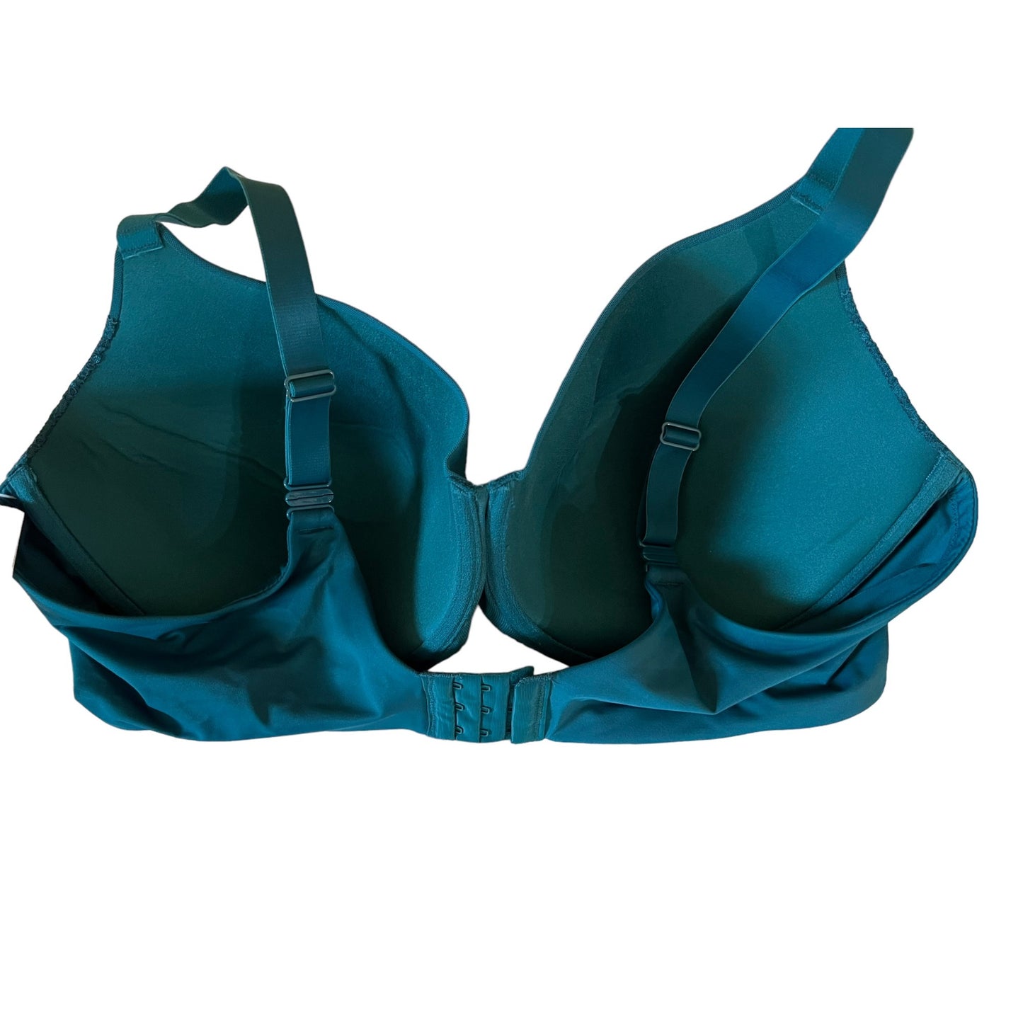 Auden Lightly Lined Full Coverage T-Shirt Bra 42DD Adjustable Straps Lace Front