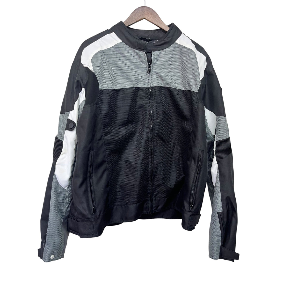Bilt Black & Gray Mesh Motorcycle Jacket 3XL