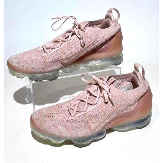 Nike Air VaporMax Flyknit Women's Shoes Pink Size 8.5 Lightweight Breathable Comfort