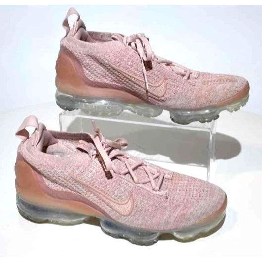 Nike Air VaporMax Flyknit Women's Shoes Pink Size 8.5 Lightweight Breathable Comfort
