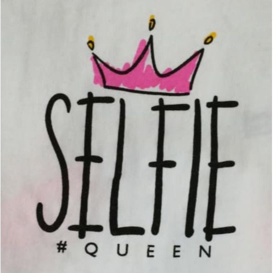 Selfie Queen Medium Pet Dog Tutu Tee NWT