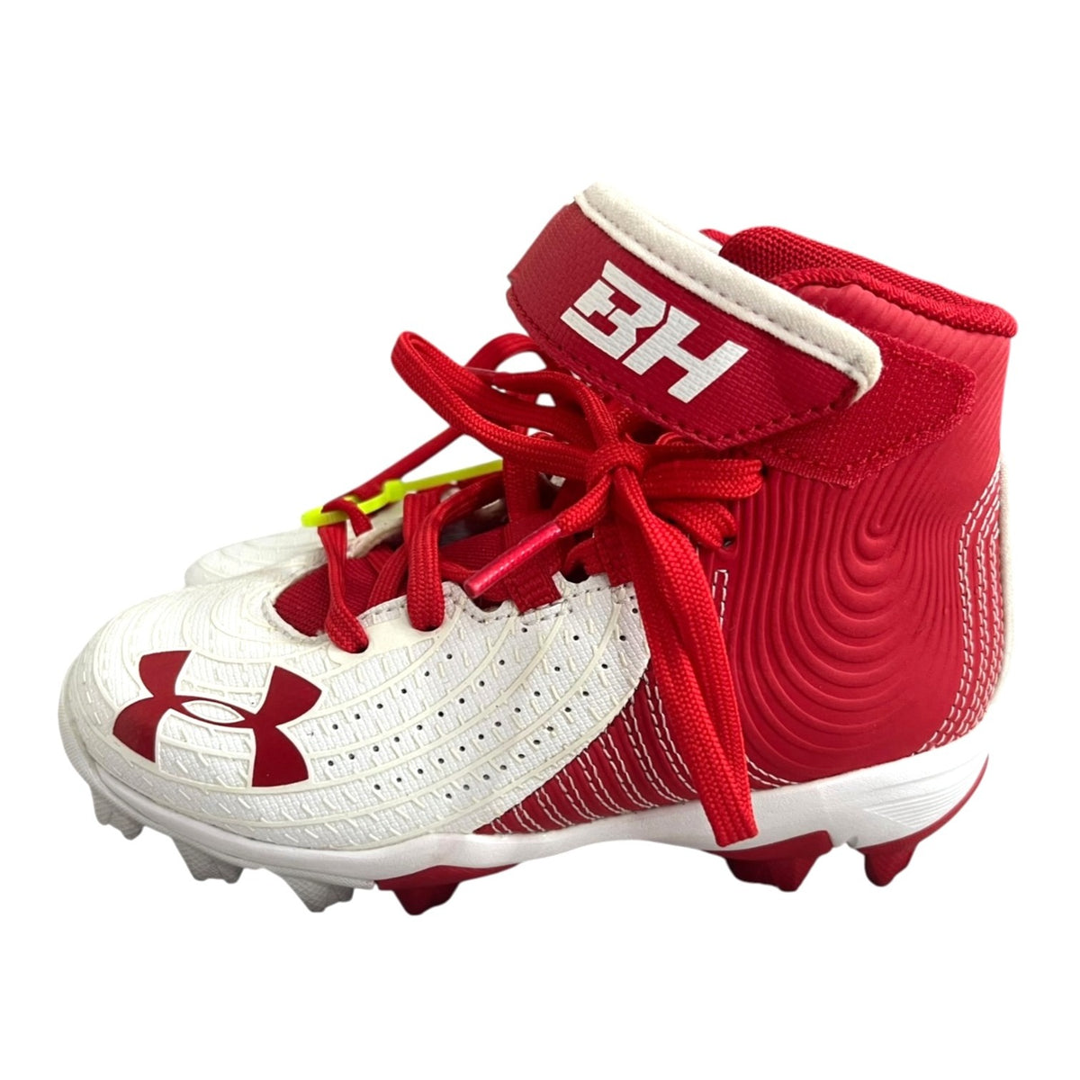 Under Armour Harper 4 Mid RM Youth Baseball Cleats Size 11K