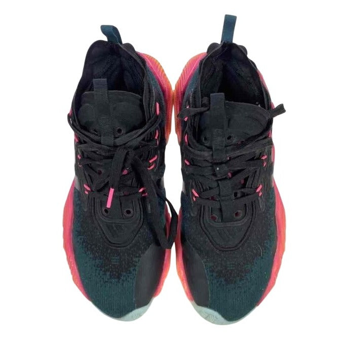 Adidas Trae Young 3 Boys Men "Black/Pink/Orange" Basketball Shoes Size 5