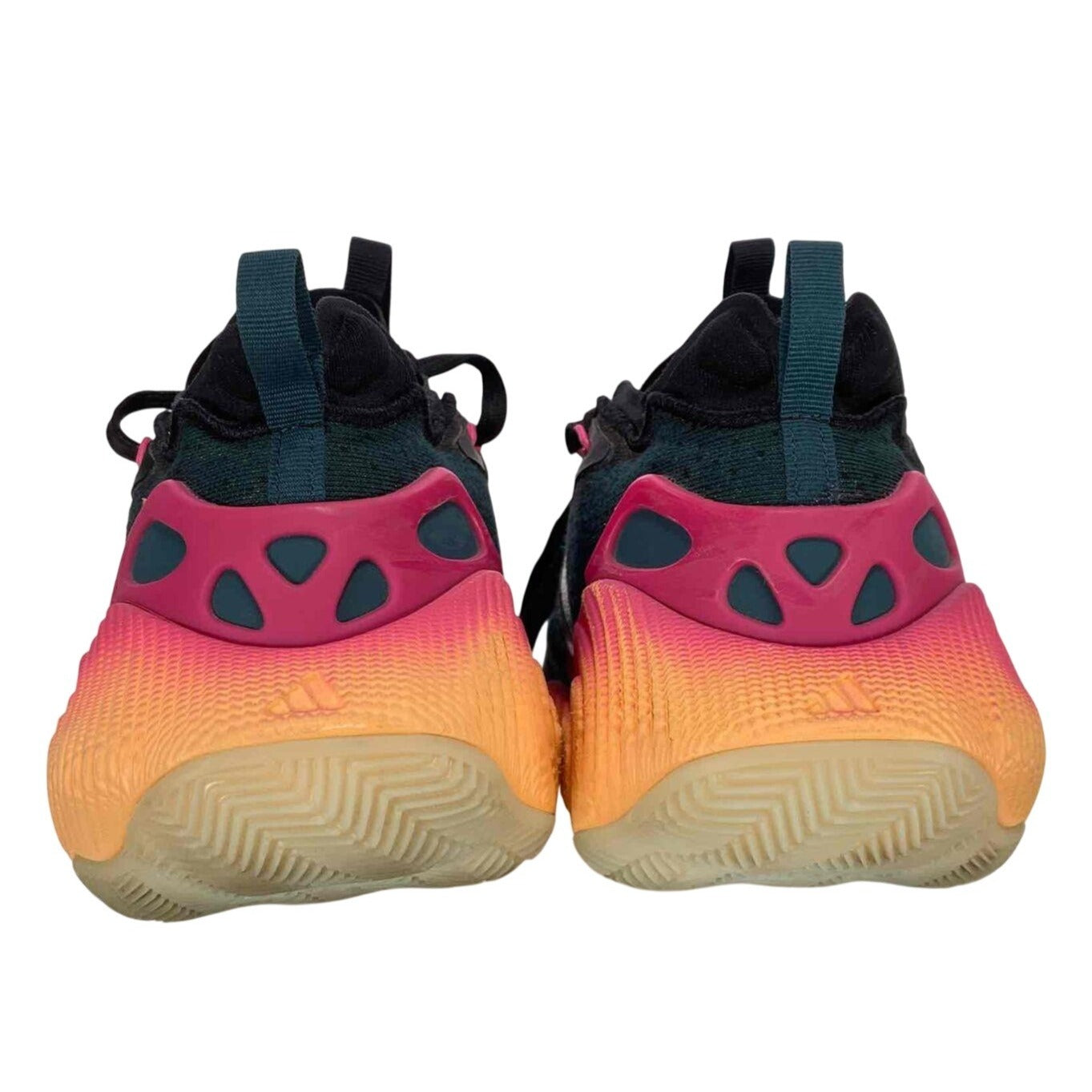 Adidas Trae Young 3 Boys Men "Black/Pink/Orange" Basketball Shoes Size 5