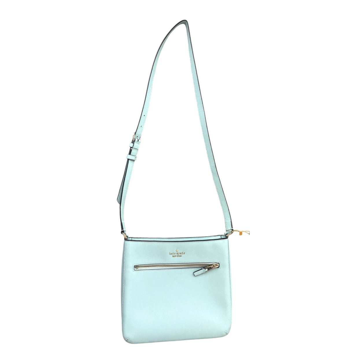 Kate Spade New York Teal Leather Crossbody Bag