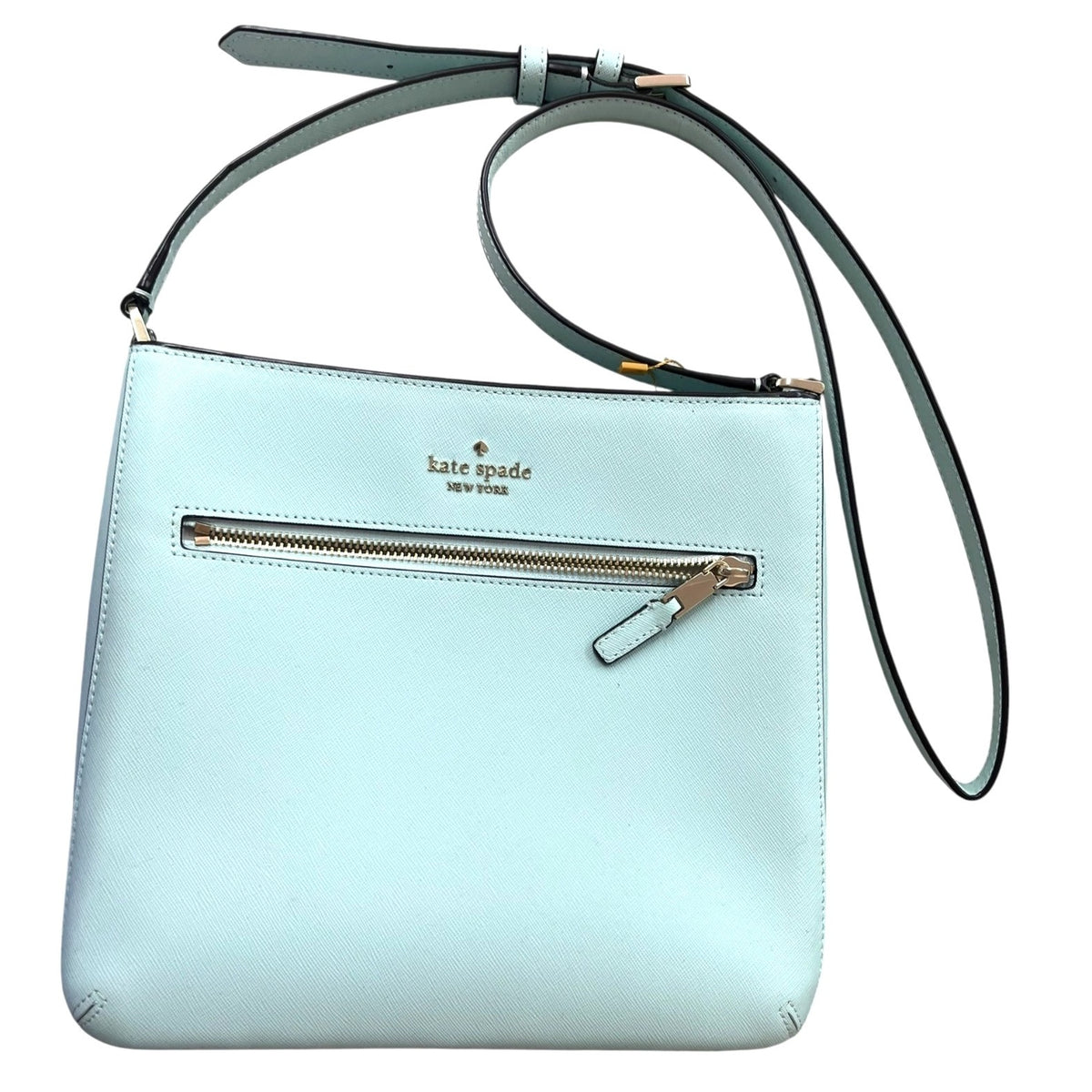 Kate Spade New York Teal Leather Crossbody Bag
