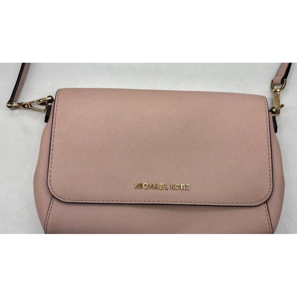 Michael Kors Saffiano Leather Convertible Crossbody Bag