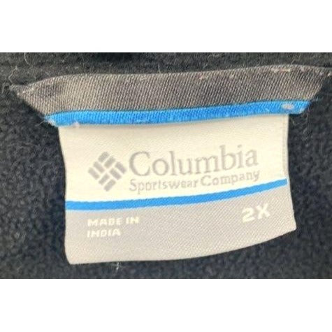 Columbia Men's Ascender Black Softshell Jacket Size 2X