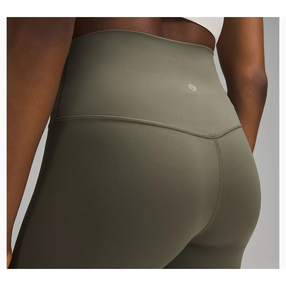 Lululemon Align High-Rise Pant 28" Olive Green Women Size 4 Buttery-Soft Feel Stretchy & Weightless Fit