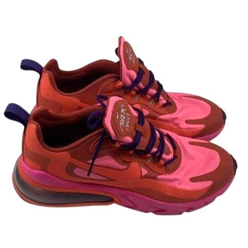 Nike Air Max 270 React Mystic Red/Pink Blast Sneakers Women's SZ 8.5