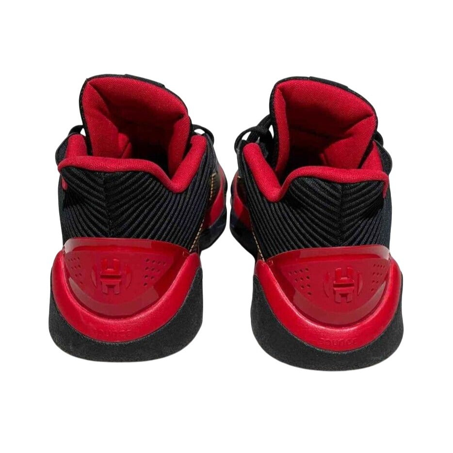 Adidas Harden Stepback Basketball Shoes 9.5 US Men's Black/Red/Gold