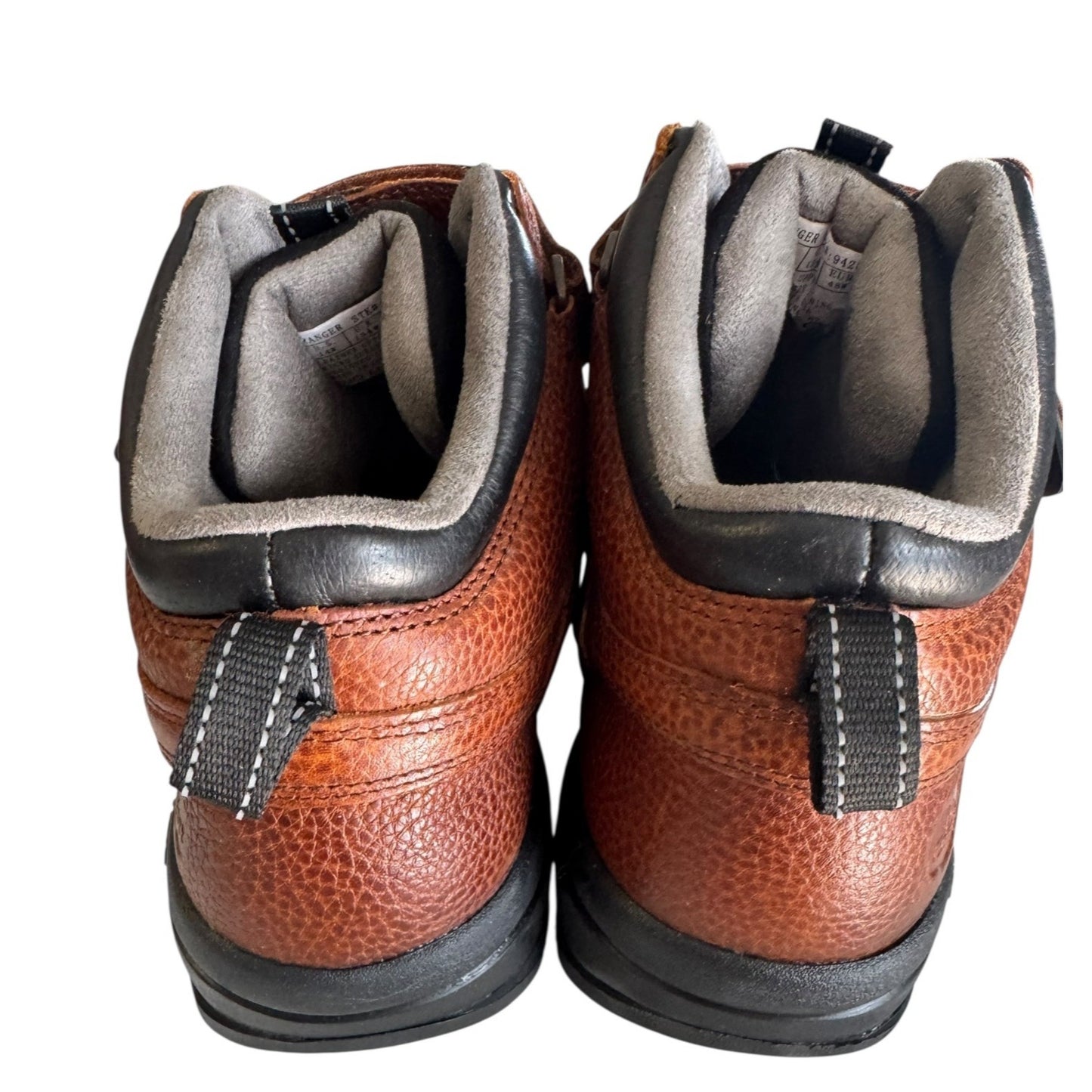 Dr. Comfort Men's 14W Brown Leather Hiking Boots NWOB