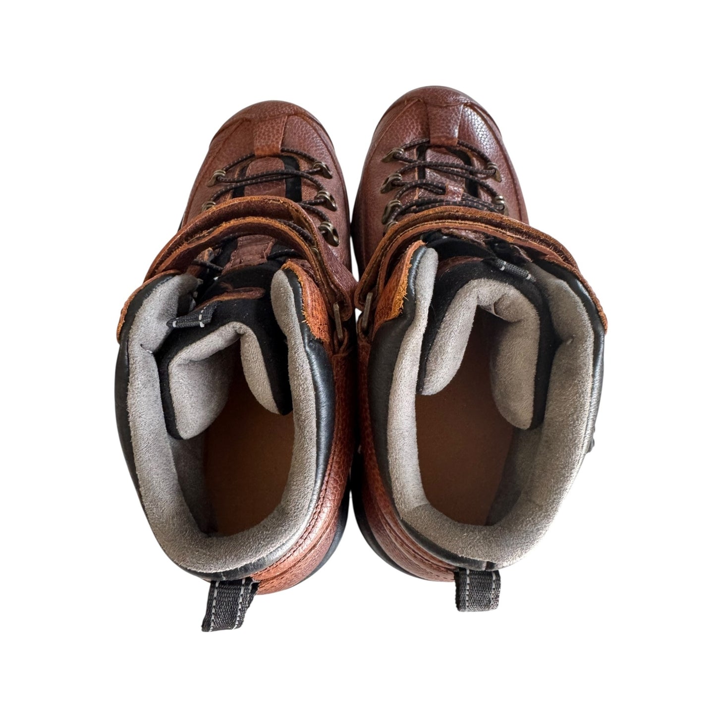 Dr. Comfort Men's 14W Brown Leather Hiking Boots NWOB