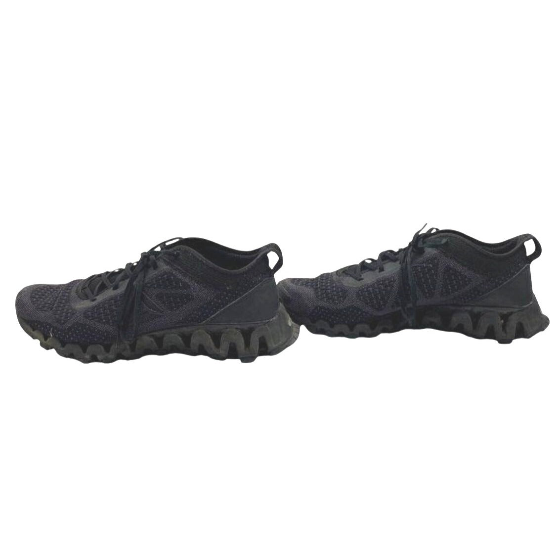 Reebok Zig Explorer Ultraknit Black Sneakers Men's Size 11