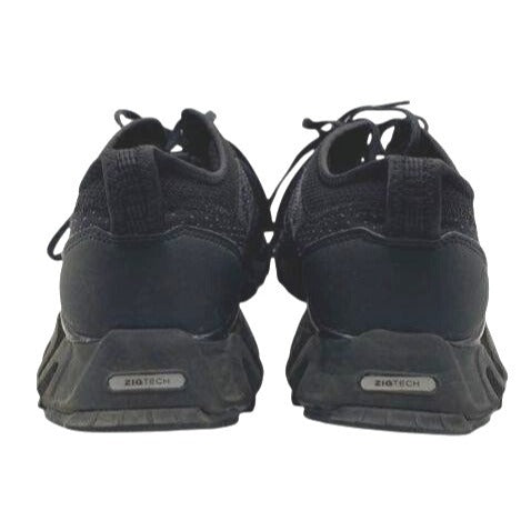 Reebok Zig Explorer Ultraknit Black Sneakers Men's Size 11