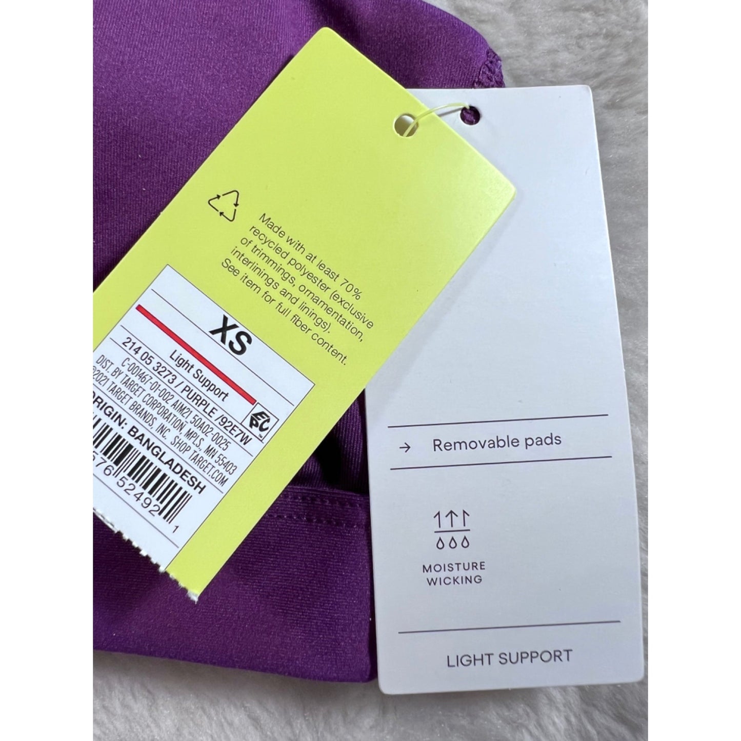 All in Motion XS Sports Bra NWT