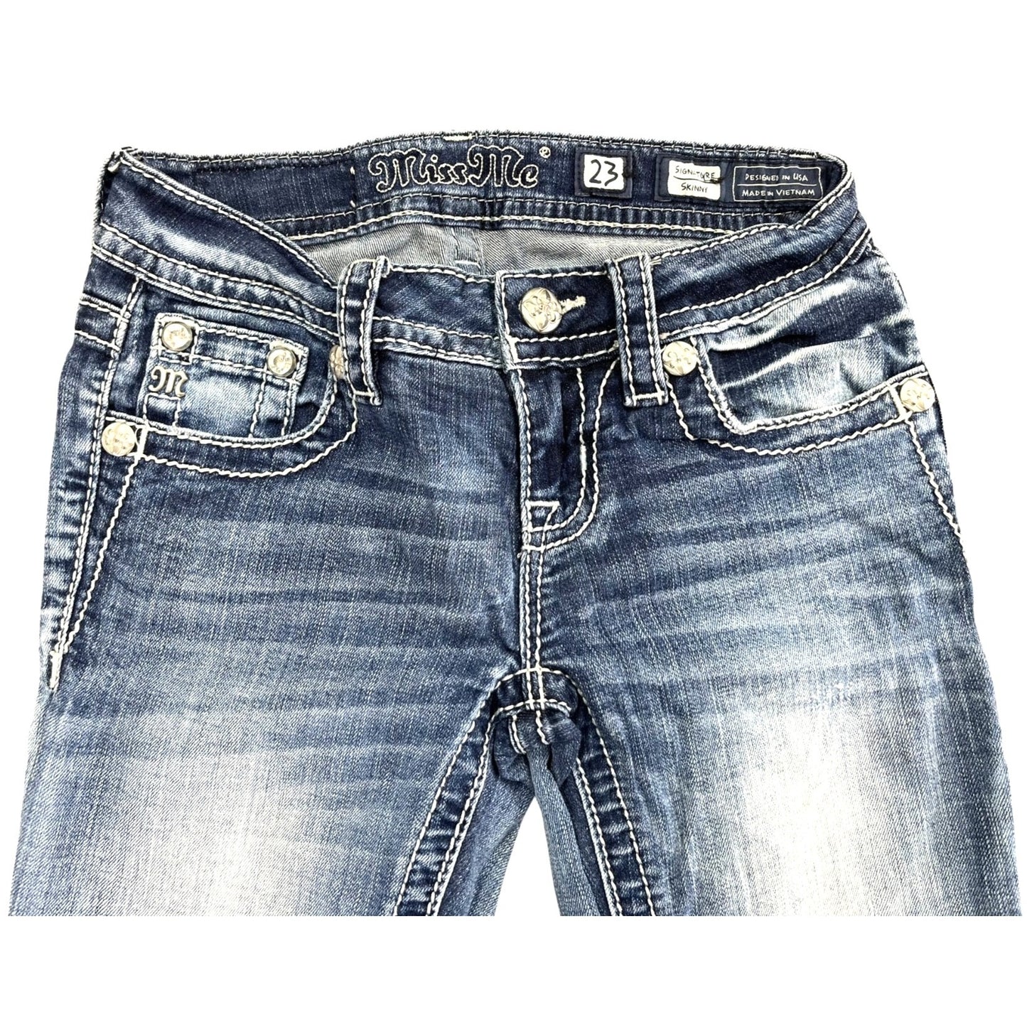 Miss Me Women's Signature Skinny Jeans Size 23
