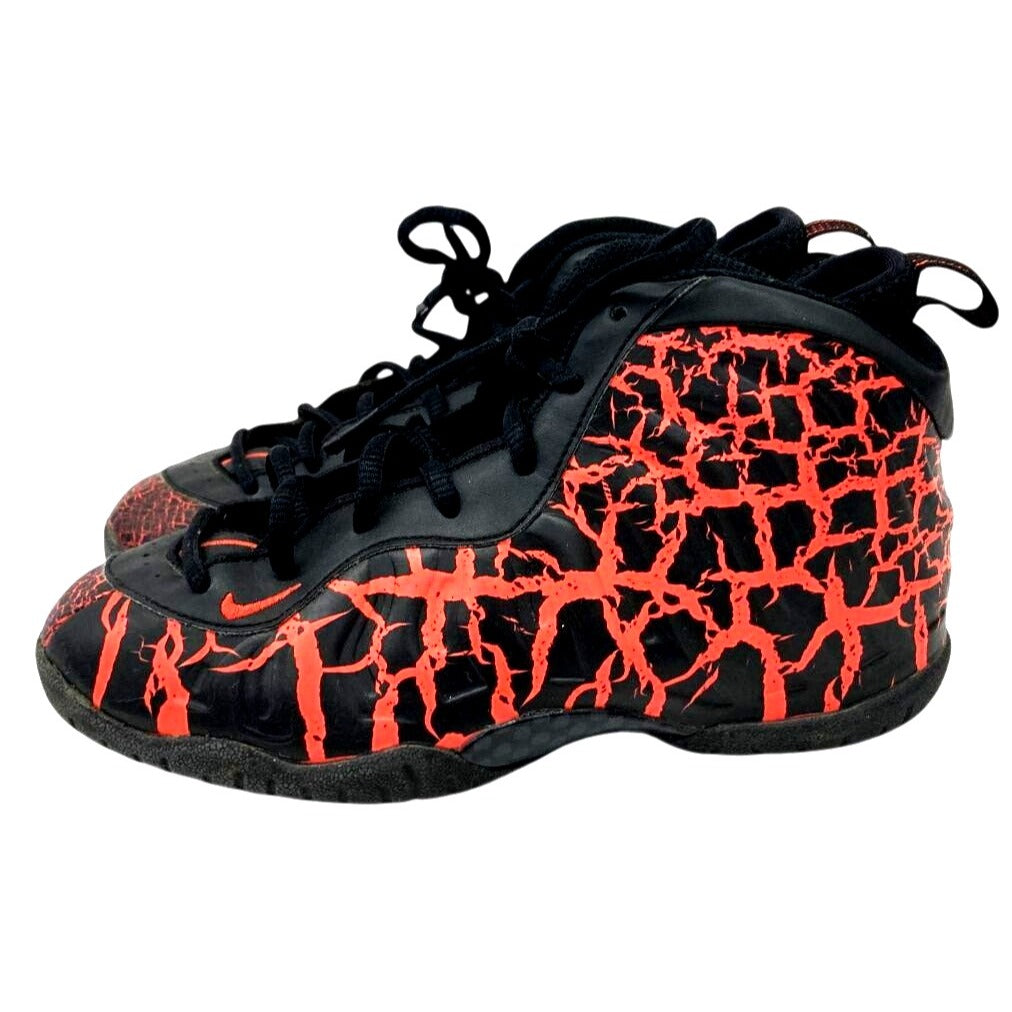 Nike Kids Foamposite One Lava Sneakers US 3Y
