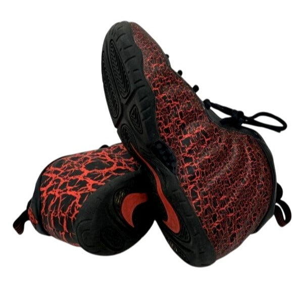 Nike Kids Foamposite One Lava Sneakers US 3Y