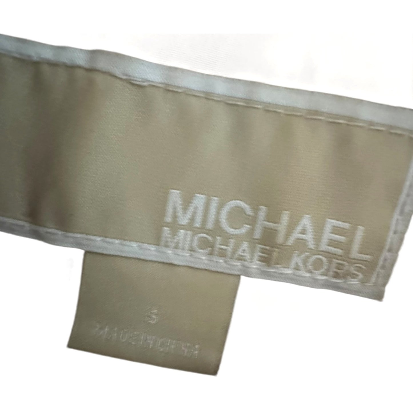 Michael Kors Missy Quilted Midi Down Small Jacket