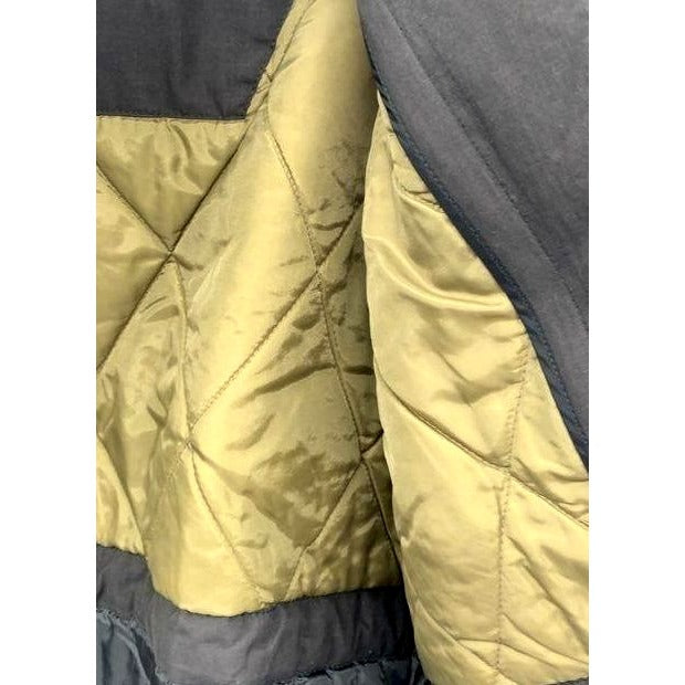 London Fog Limited Edition Mens Quilted Tan Jacket Size L Long