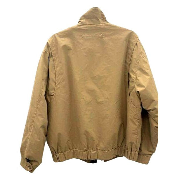 London Fog Limited Edition Mens Quilted Tan Jacket Size L Long