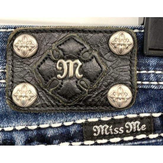 Miss Me Girls Embellished Bootcut Jeans Size 14