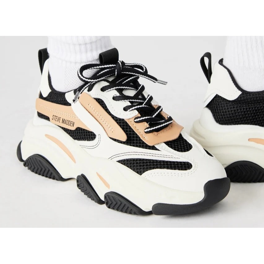 Steve Madden Possession Chunky Platform Sneakers Women's Size 8