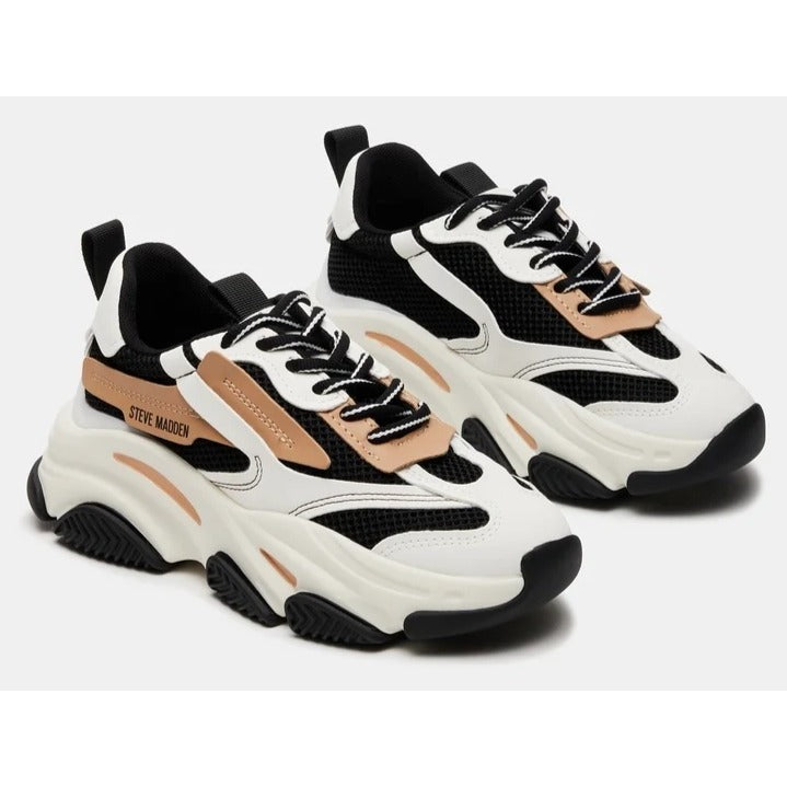Steve Madden Possession Chunky Platform Sneakers Women's Size 8
