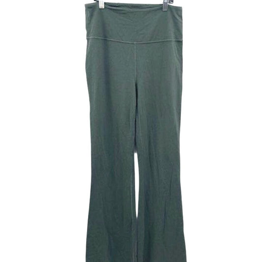 Lululemon Women's Groove Pant Flare Dark Forest Green Leggings Size 10
