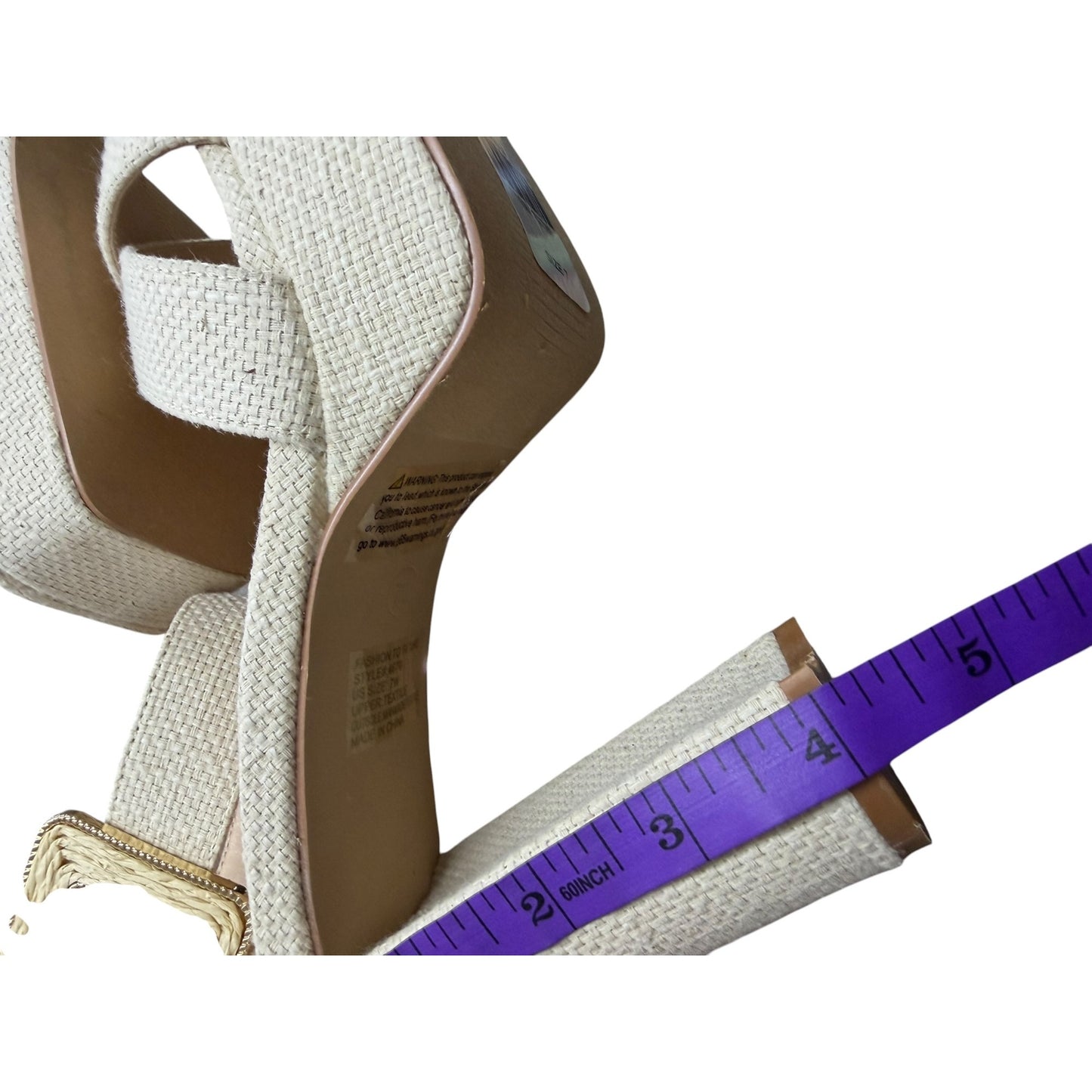 Fashion To Figure Raffia Sandals SZ 7